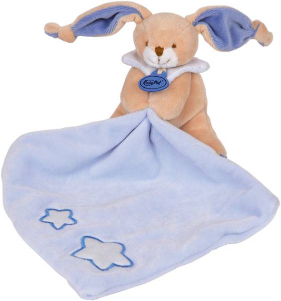 Babynat Doudou Luminescent Lapin Bleu Etoile